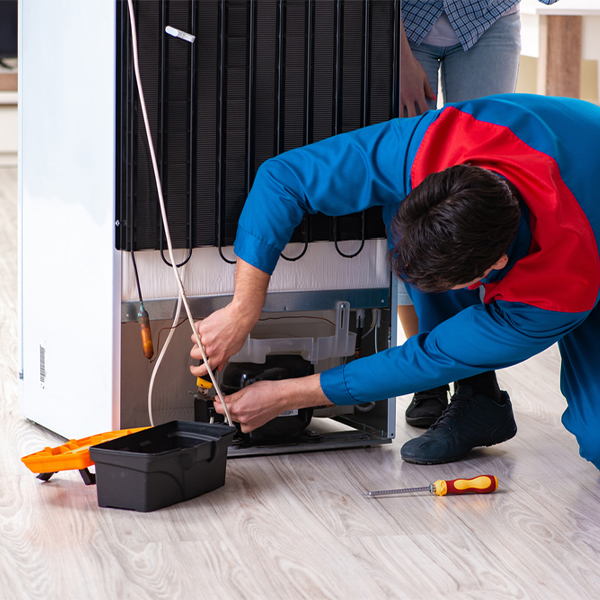 how much do you charge for refrigerator repair services in Twin Lakes